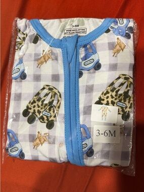 BAMBOO Blue and White Little Tikes/ Rodeo Zippy